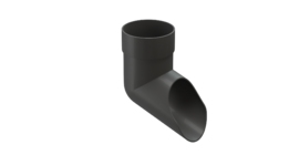 Наконечник для водосточной трубы Premium, графит