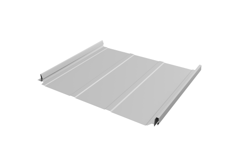 Кликфальц Pro Line Grand Line 0,5 Satin с пленкой на замках RAL 9003 сигнальный белый