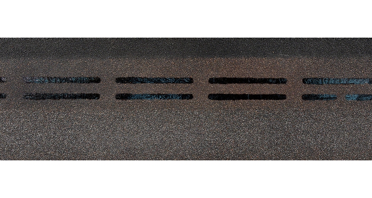 Коньково-карнизная черепица Docke Standard, Темно-коричневый