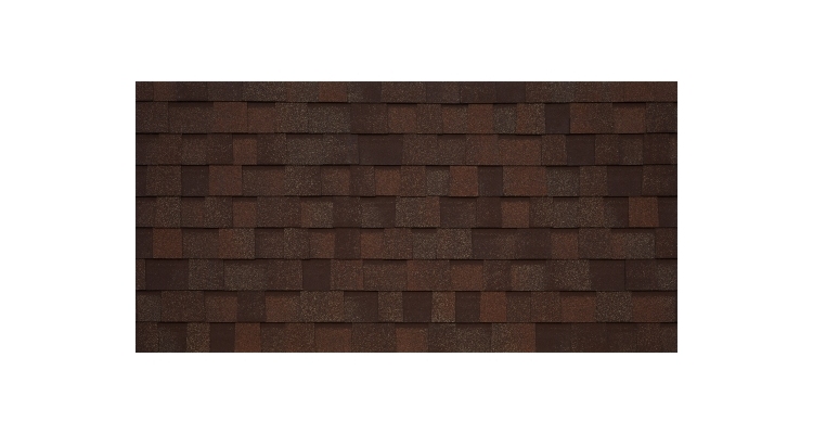 Черепица гибкая Tegola Unica piemonte castagna matura 122 (темно-коричневый)