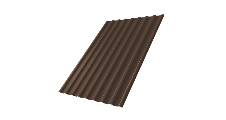 Профнастил С20R 0,45 Drap TwinColor RAL 8017 шоколад