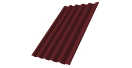 Профнастил НС35R 0,45 Drap TR RAL 3005 красное вино