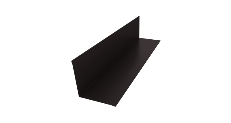 Угол внутренний 110х110 0,45 Drap RR 32 темно-коричневый (3м)