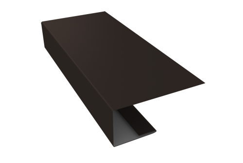 J-Профиль 18мм 0,45 Drap TX RR 32 темно-коричневый (3м)