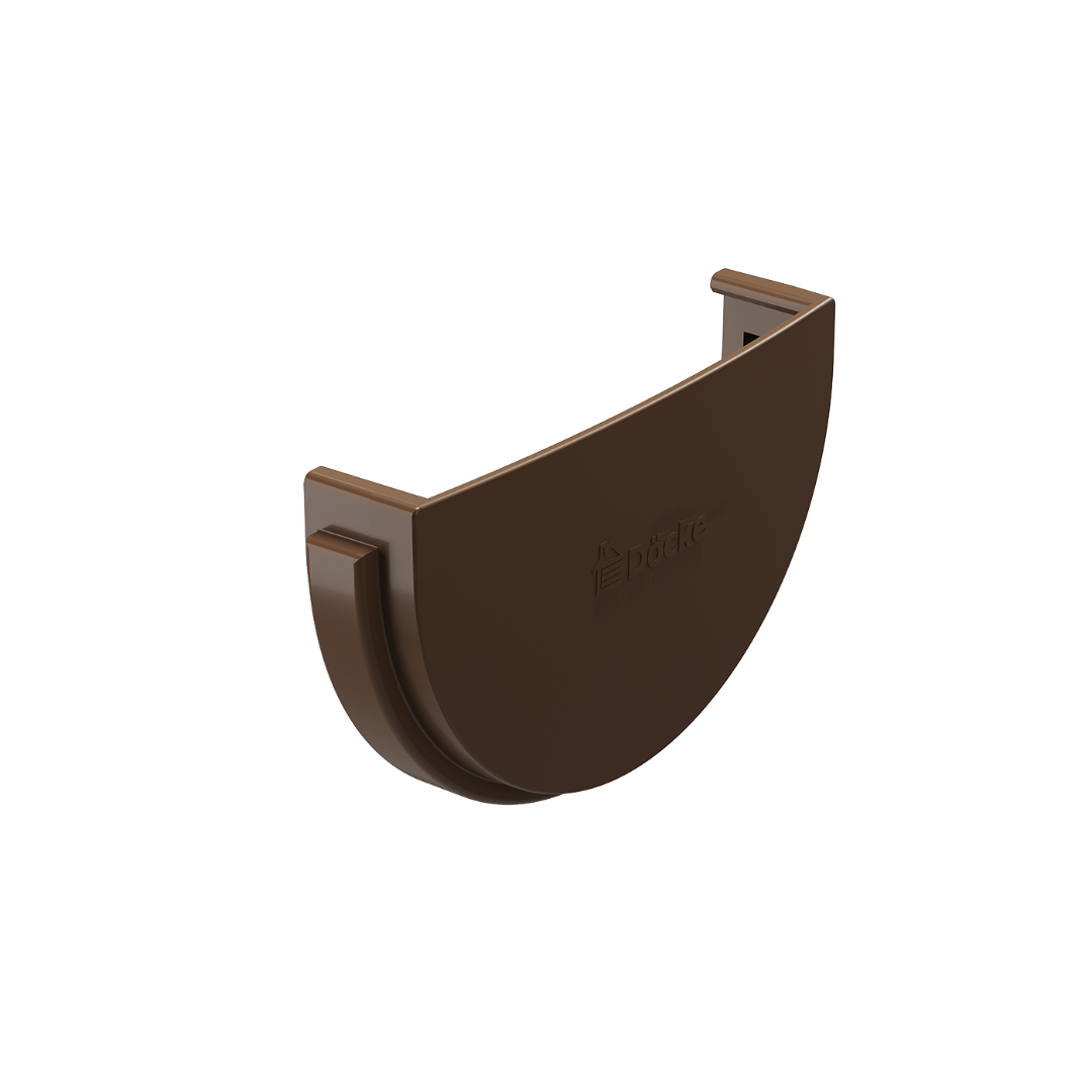 Заглушка желоба Standard, светло-коричневый